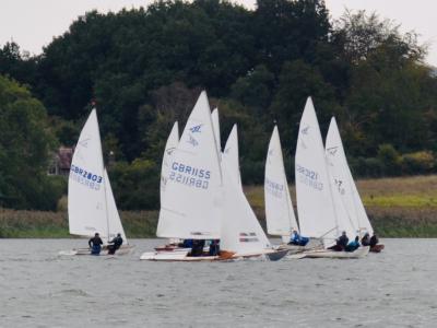 Flying Fifteens in hot competition